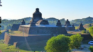 Die Andaw Pagode in Mrauk U - West-Myanmar: Sehensw&uuml;rdigkeiten