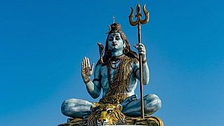 Pumdikot Shiva Statue bei Pokhara - Pokhara - Sehensw&uuml;rdigkeiten