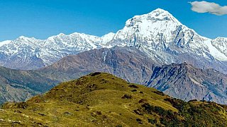 Dhaulagiri von Kopra Danda - Nepal Himalaya-Panoramen
