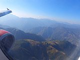 2014 - Sinkflug in Richtung Kathmandu in Nepal - Nepal Himalaya-Panoramen