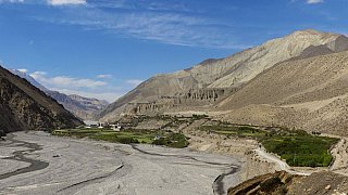 Blick auf Kagbeni - Mustang 2024 - Landschaft