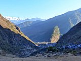 2014 - Blick &uuml;ber das Chimili-Flusstal im Langtang-Gebiet - Helambu-Langtang: Landschaft