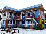 2014 - Nagathali Super View Guesthouse - Helambu & Langtang - Essen & Schlafen